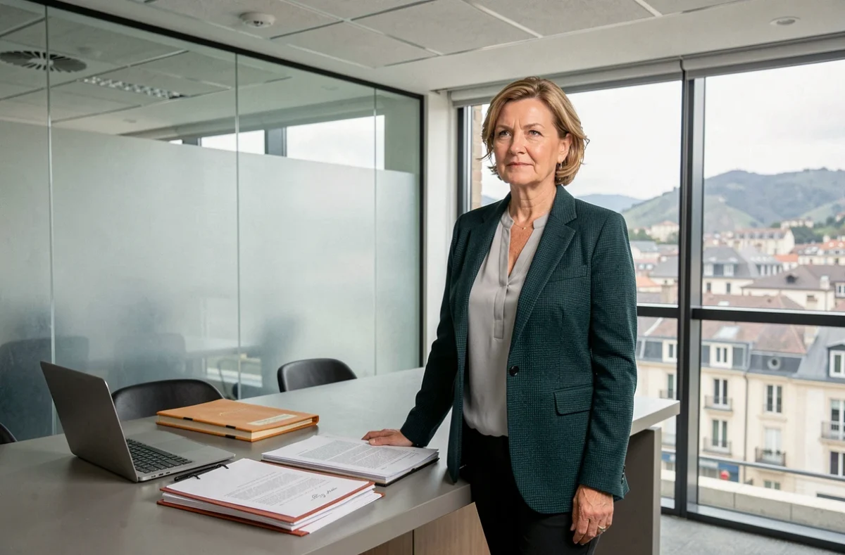 Portrait professionnel d'Anne Bacarat, avocate au barreau de Tarbes dans les Hautes-Pyrénées