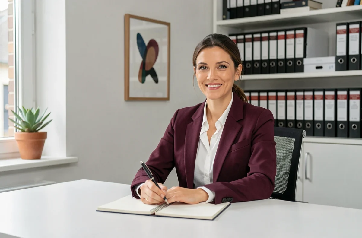 Portrait professionnel de Claire Pereira, avocate au barreau de Tarbes dans les Hautes-Pyrénées