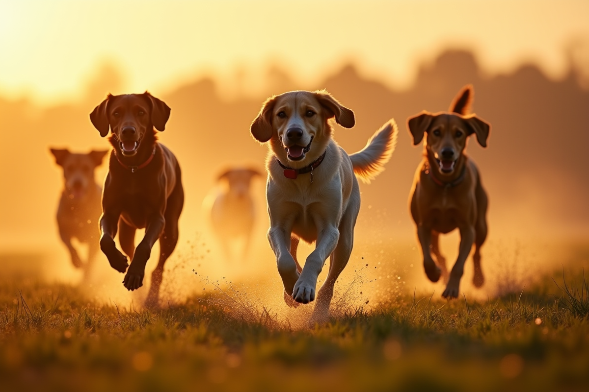 chien chasse